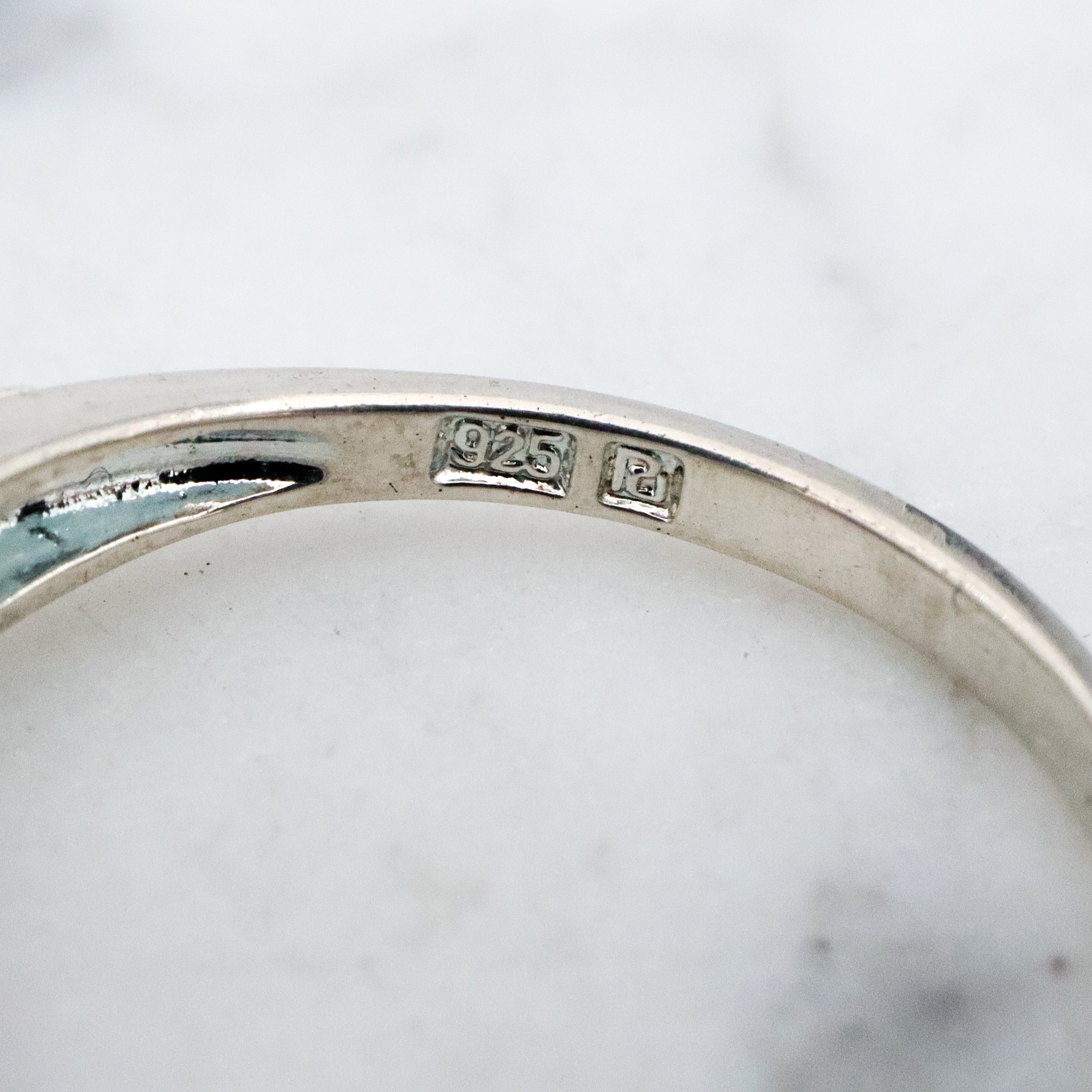 Vintage sterling amethyst & quartz cocktail ring, size 7